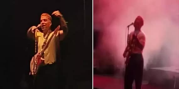 Bursa’daki Athena konserine yangın engeli! Yarıda kesildi