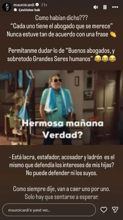 Icardi'den olay paylaşımlar: Ahlaksız, dolandırıcı, sapık ve hırsız